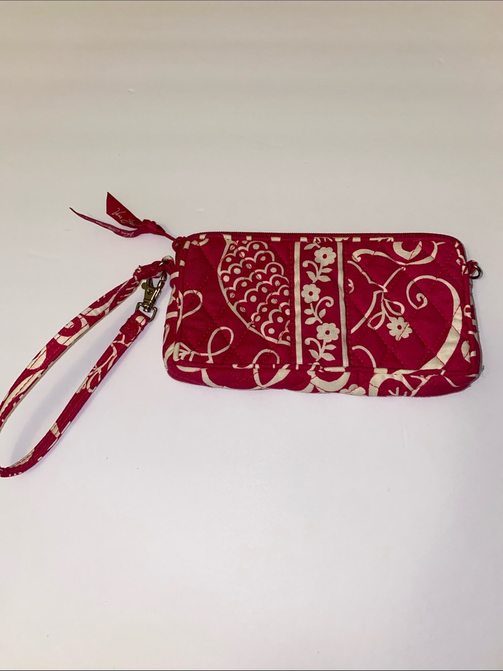 Vera Bradley Wallet Wristlet Twirly Birds Pink